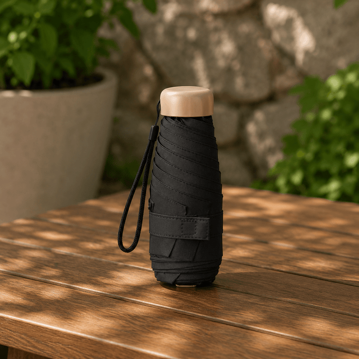 Compact Water-Repellent Travel Umbrella