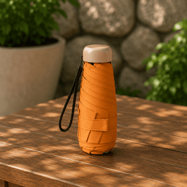 Compact Water-Repellent Travel Umbrella