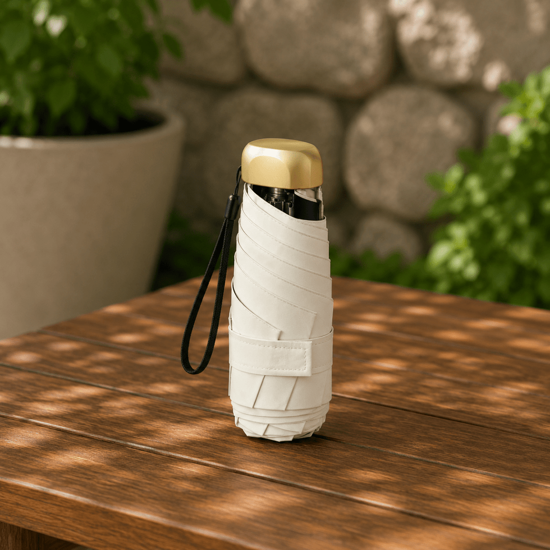 Compact Water-Repellent Travel Umbrella