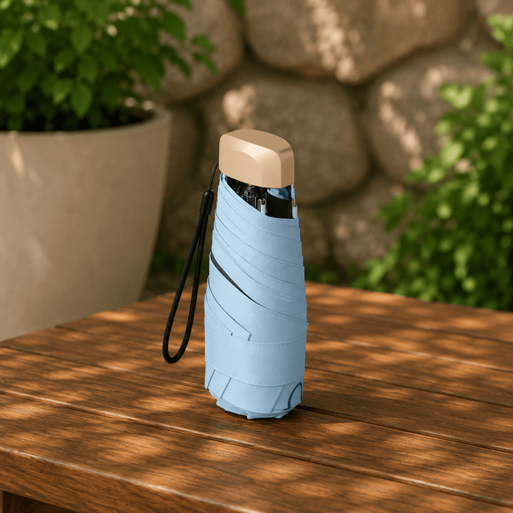 Compact Water-Repellent Travel Umbrella