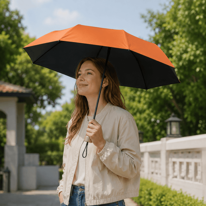 Compact Water-Repellent Travel Umbrella