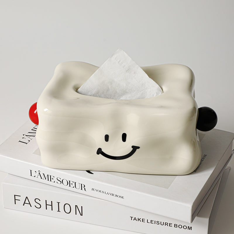 Cheerful Ceramic Tissue Box Cover 4