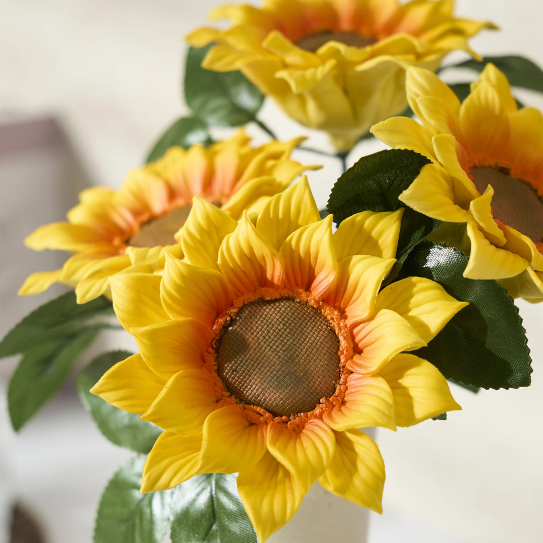 Cheerful Porcelain Artificial Flower Arrangement 1