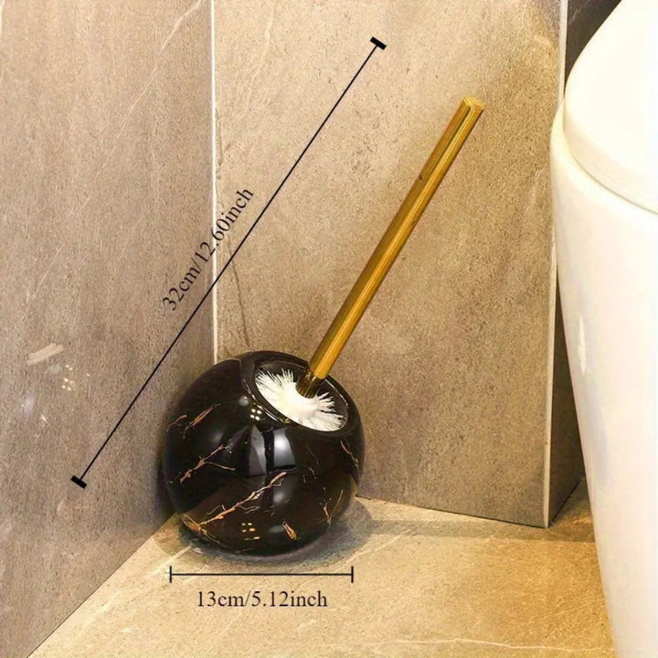 Chic Ceramic Toilet Brush with Holder 6