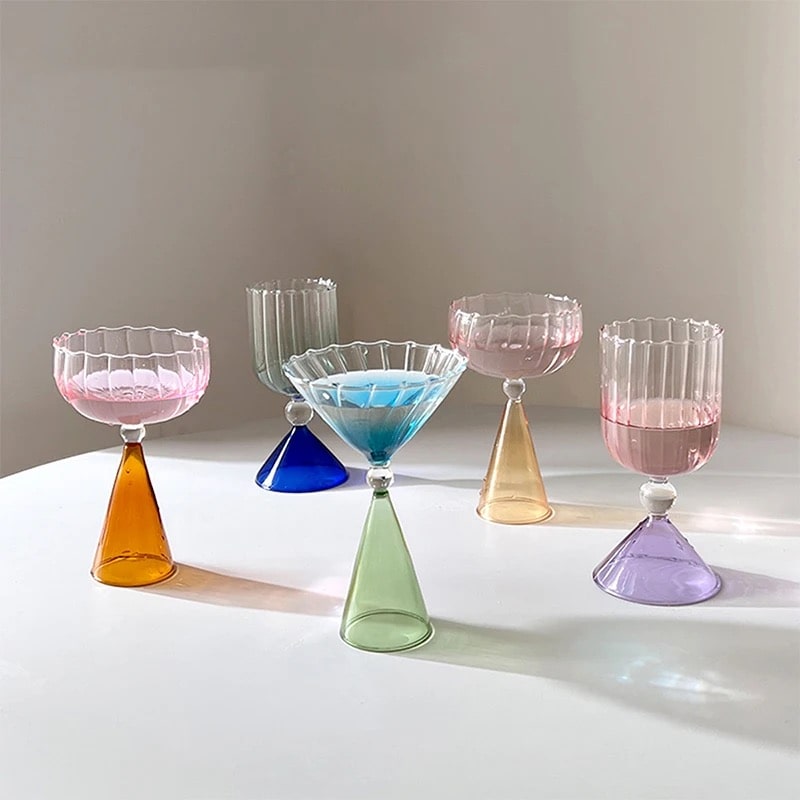 Chic Crystal Cocktail Glass 3