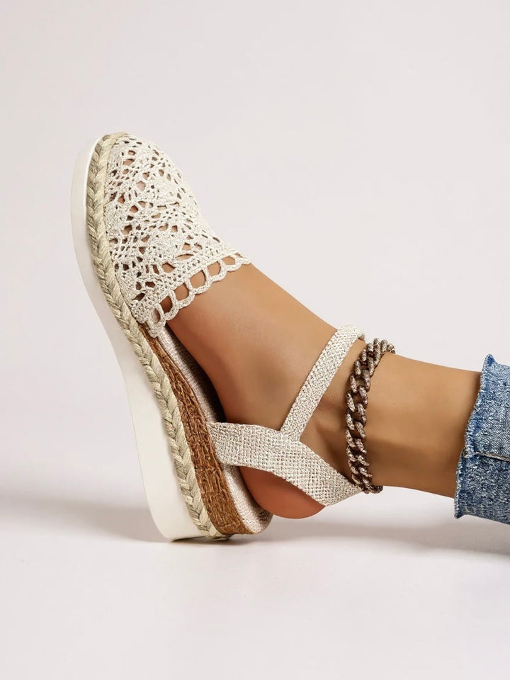 Chic Espadrille Wedge Sandals 1