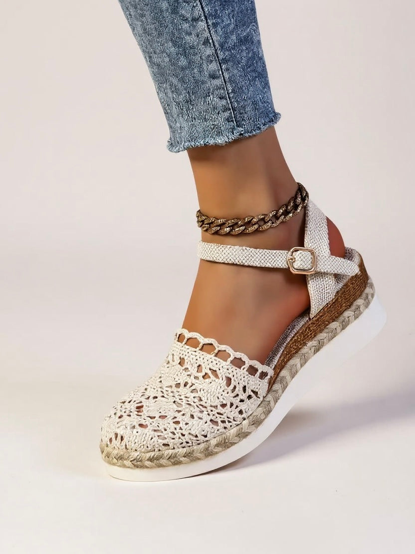 Chic Espadrille Wedge Sandals 5