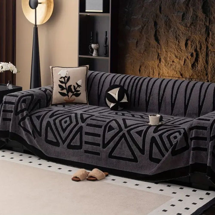 Chic Microfibre Couch Cover 0