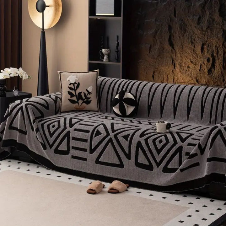 Chic Microfibre Couch Cover 2