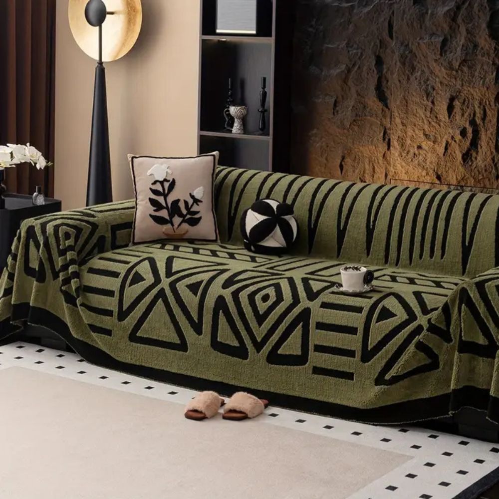 Chic Microfibre Couch Cover 3