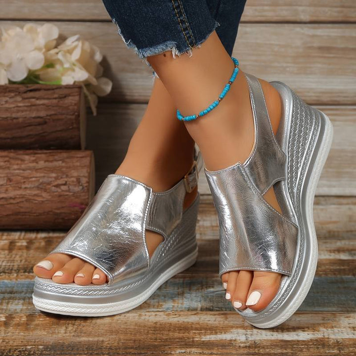 Chic Orthopedic Wedge Sandals for Women 0