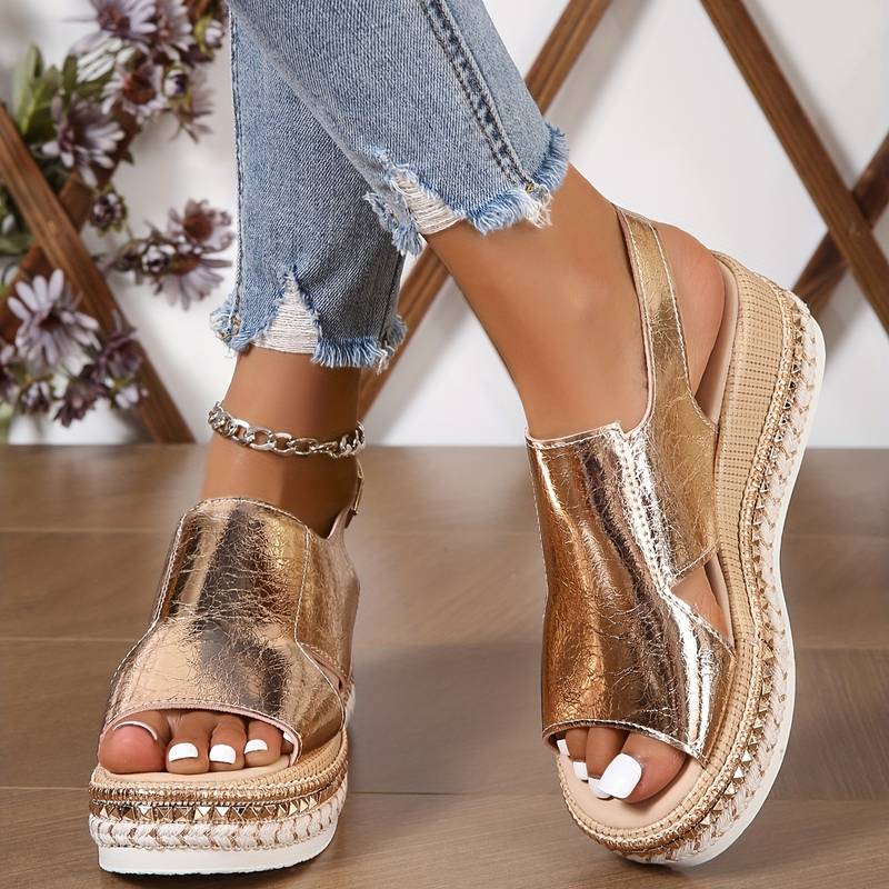 Chic Orthopedic Wedge Sandals for Women 1