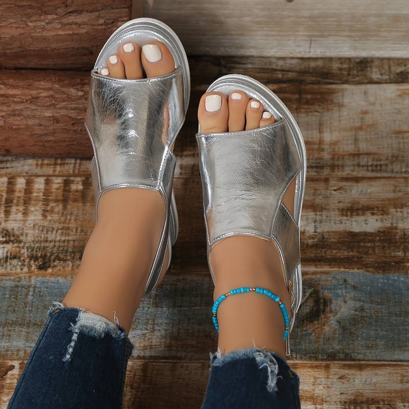 Chic Orthopedic Wedge Sandals for Women 5