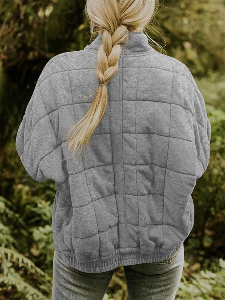 Chic Quilted Puffer Jacket for Women 3