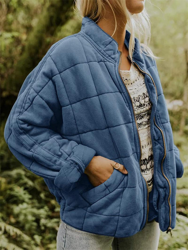 Chic Quilted Puffer Jacket for Women 4