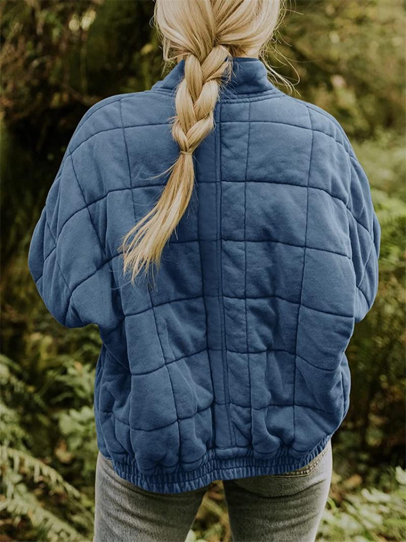 Chic Quilted Puffer Jacket for Women 5