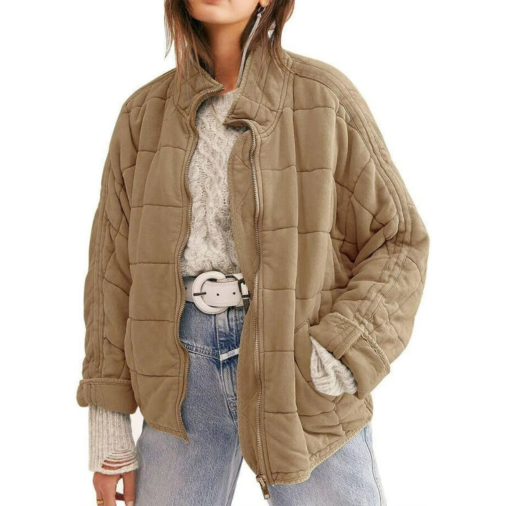 Chic Quilted Puffer Jacket for Women 8