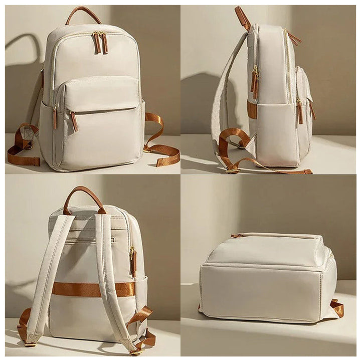 Chic Vegan Leather Backpack 6