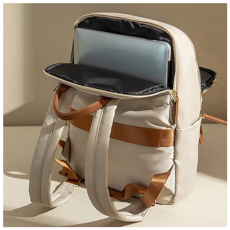 Chic Vegan Leather Backpack 8