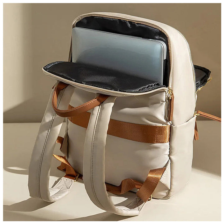 Chic Vegan Leather Backpack 8