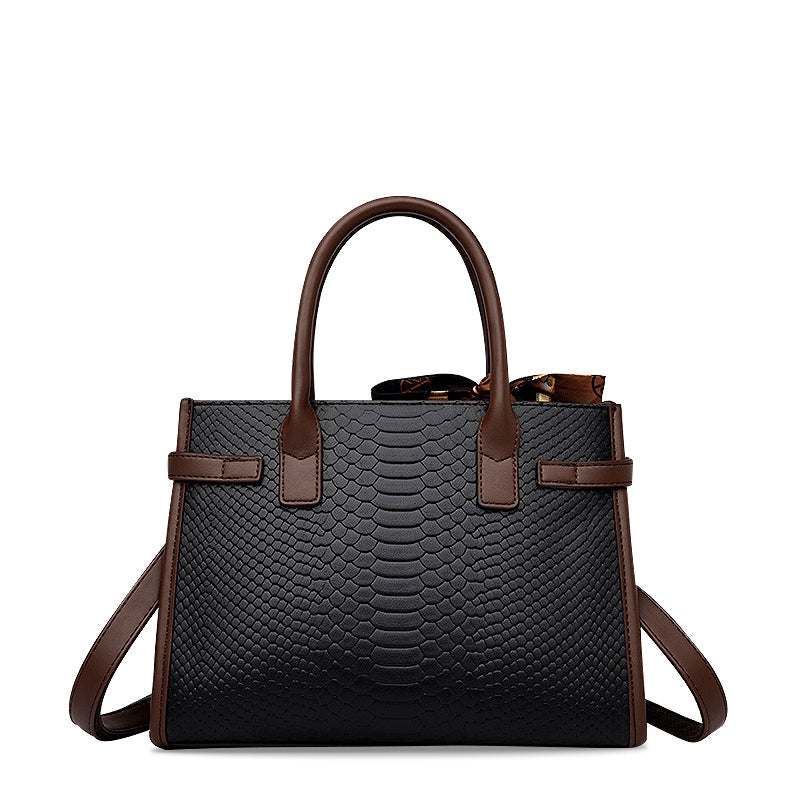Chic Vegan Leather Handbag 6