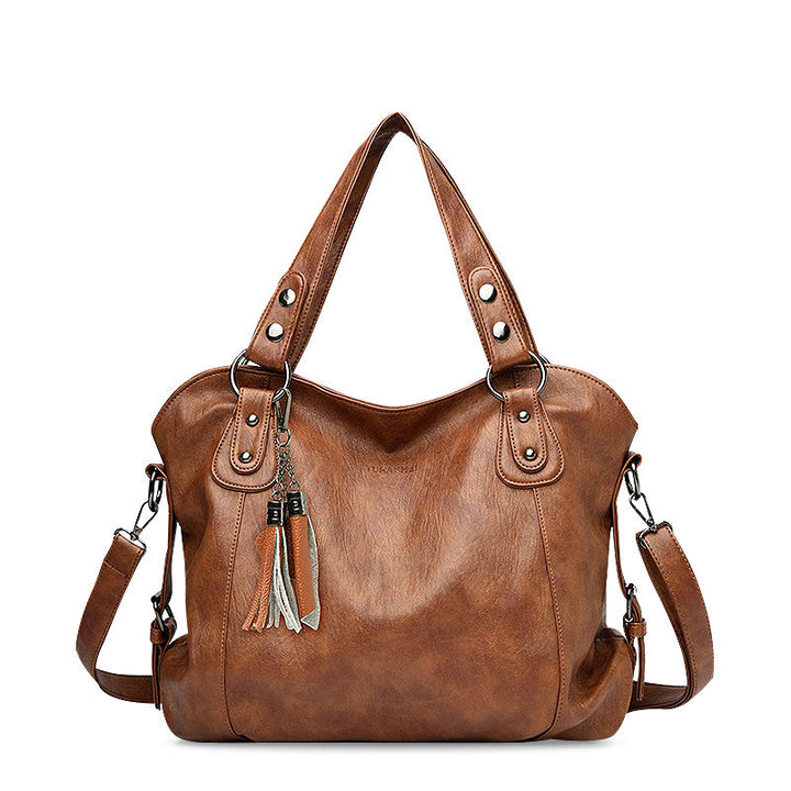 Chic Vegan Leather Tote 2