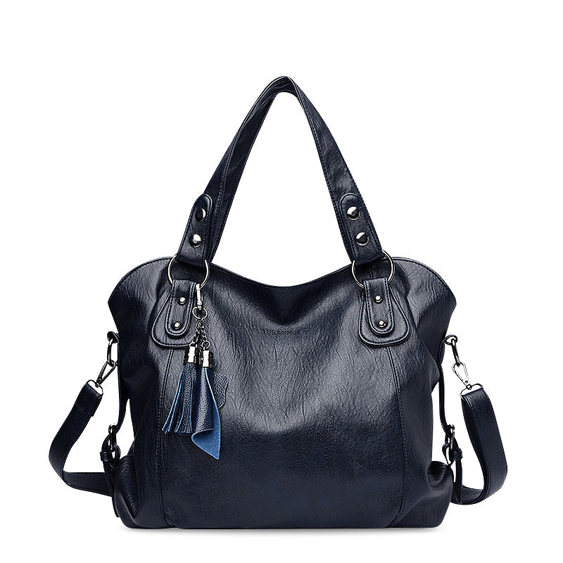 Chic Vegan Leather Tote 3