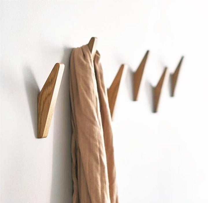 Chic Wooden Coat Hooks for Wall 2
