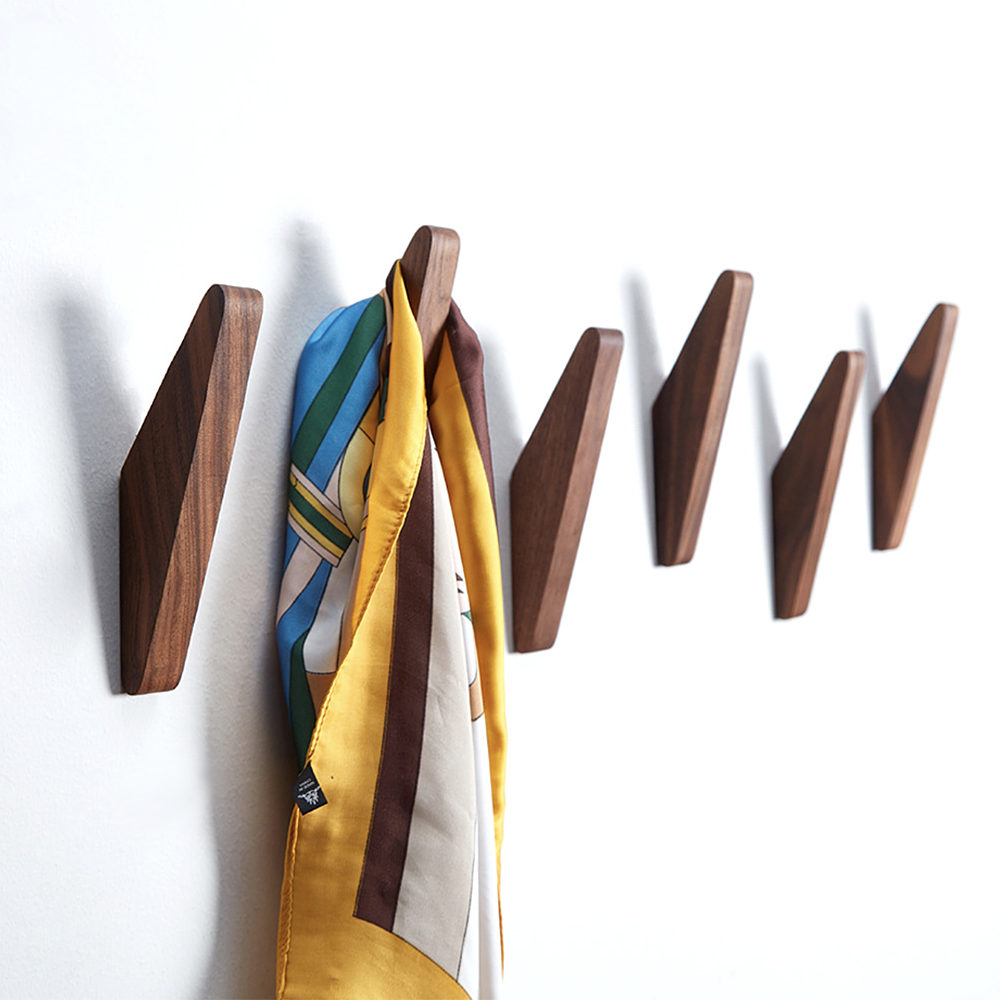 Chic Wooden Coat Hooks for Wall 3