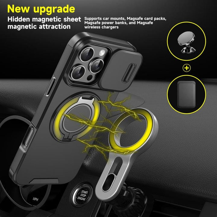 Rugged Magnetic Kickstand Case