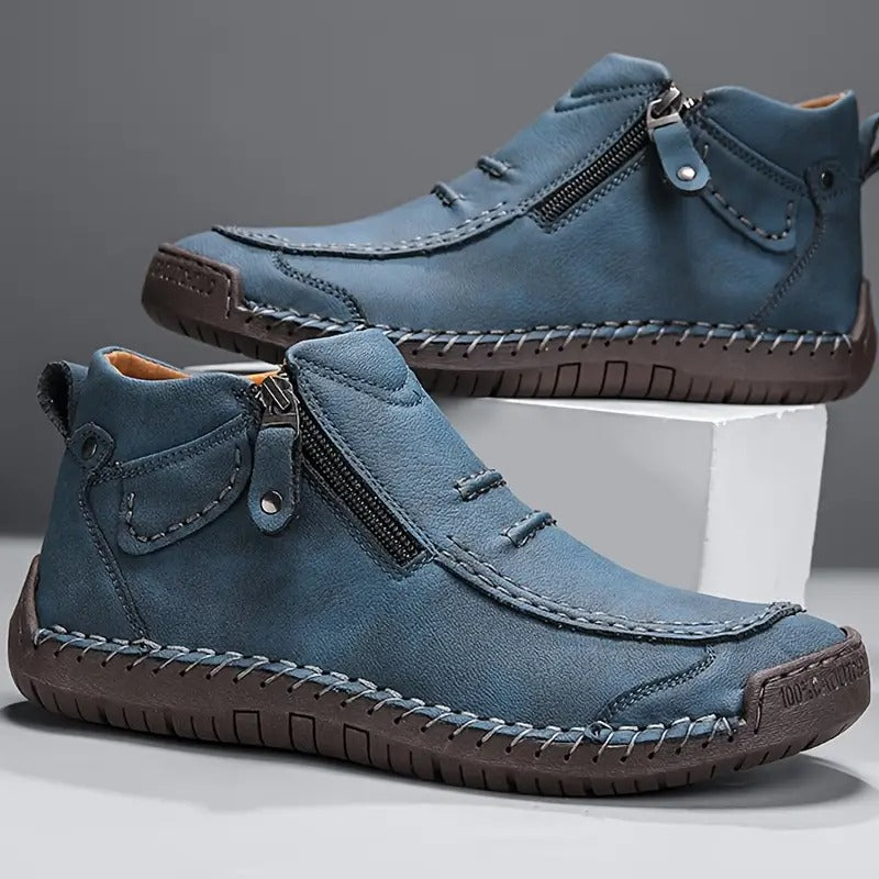 Classic Ankle Boots with Zipper 1