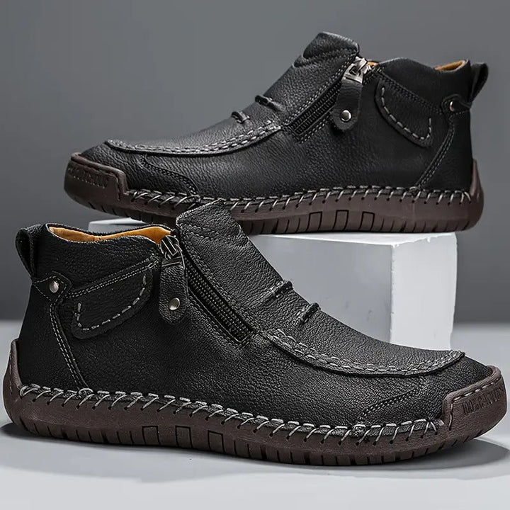 Classic Ankle Boots with Zipper 2