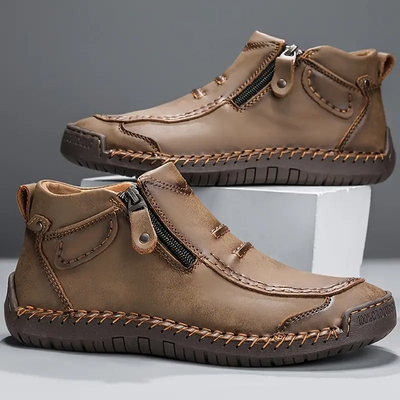 Classic Ankle Boots with Zipper 4