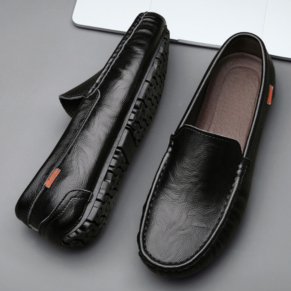 Classic Black Loafers for Women 2