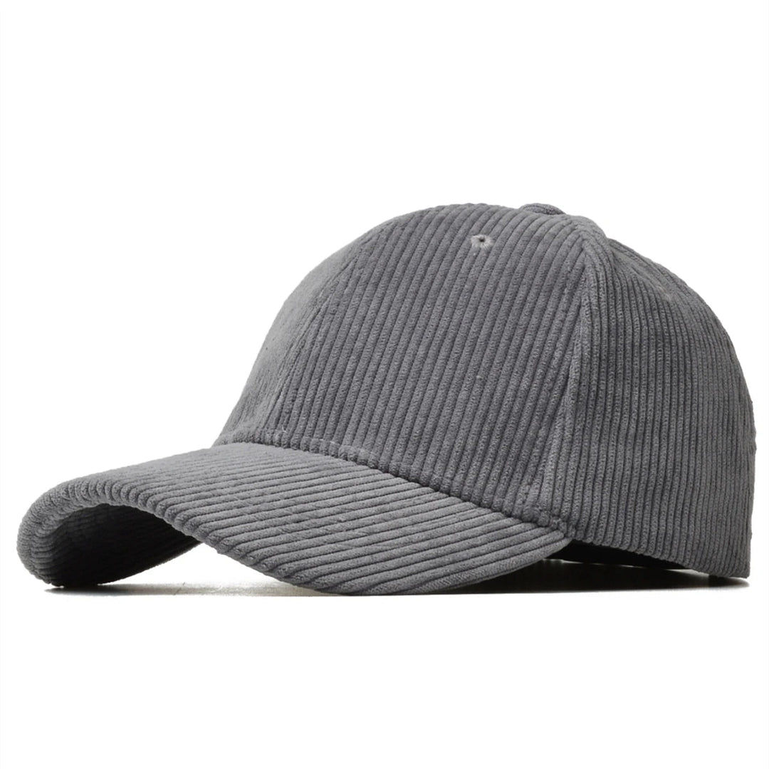 Classic Corduroy Baseball Cap for Men 0