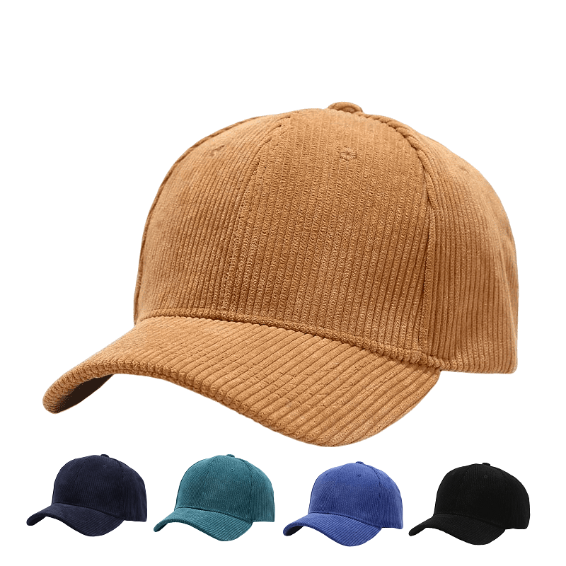 Classic Corduroy Baseball Cap for Men 1