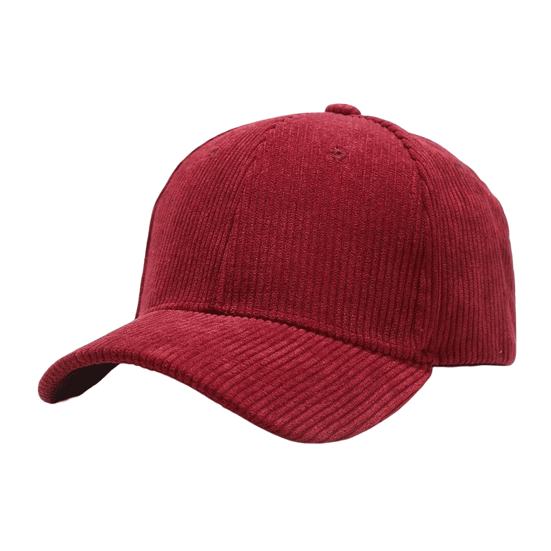 Classic Corduroy Baseball Cap for Men 8