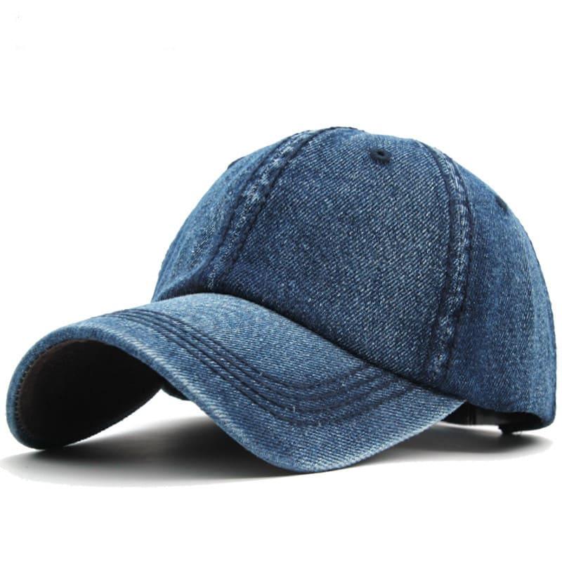 Classic Denim Baseball Cap for Men 0