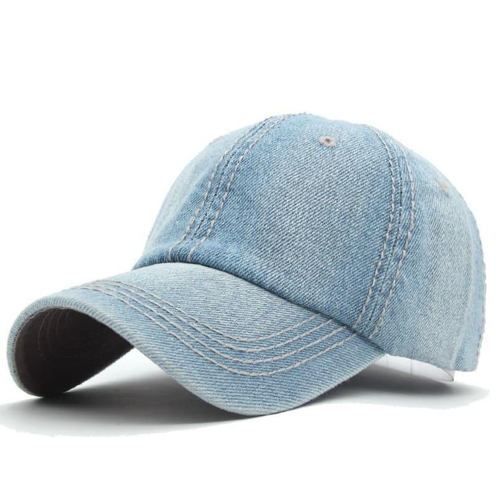 Classic Denim Baseball Cap for Men 2