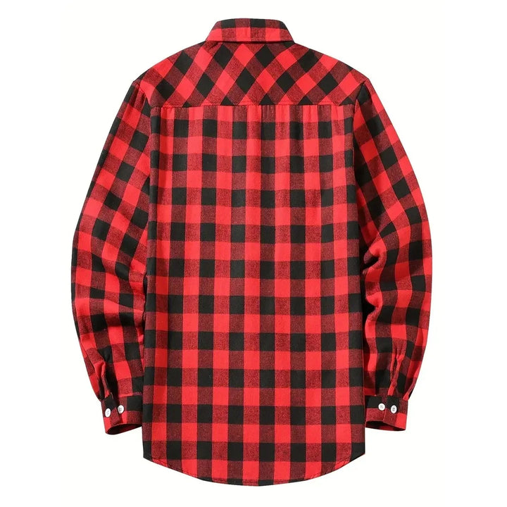 Classic Plaid Flannel Shirt 1
