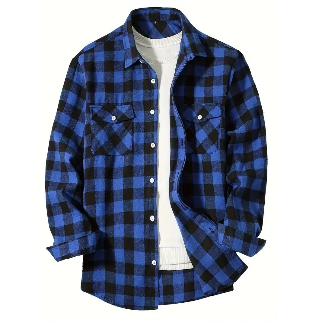 Classic Plaid Flannel Shirt 4