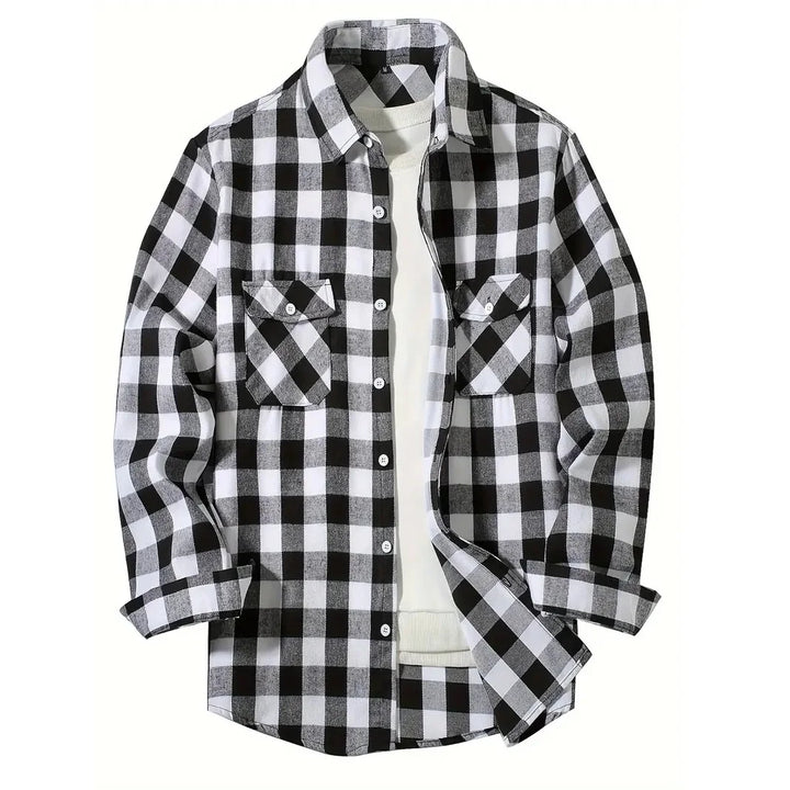 Classic Plaid Flannel Shirt 6