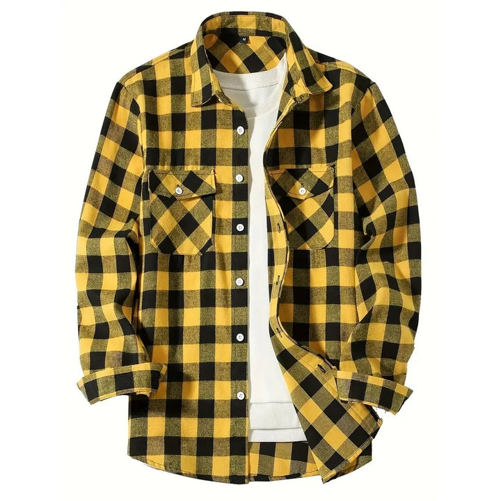 Classic Plaid Flannel Shirt 8