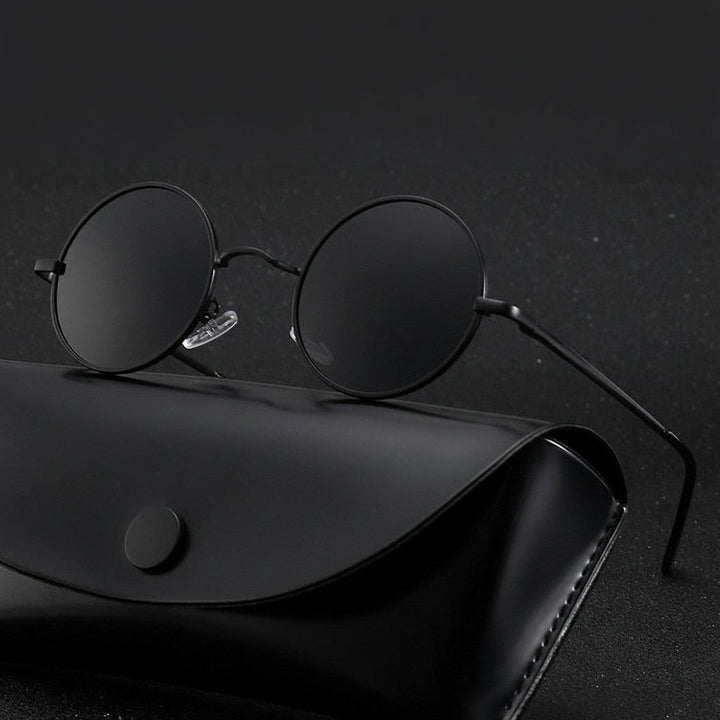 Classic Round Mens Sunglasses 1