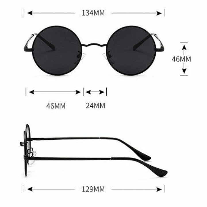 Classic Round Mens Sunglasses 2