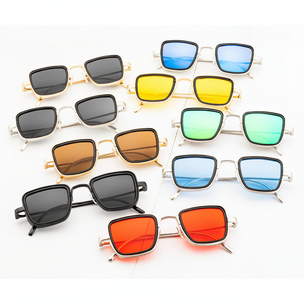 Classic Square Mens Sunglasses 3