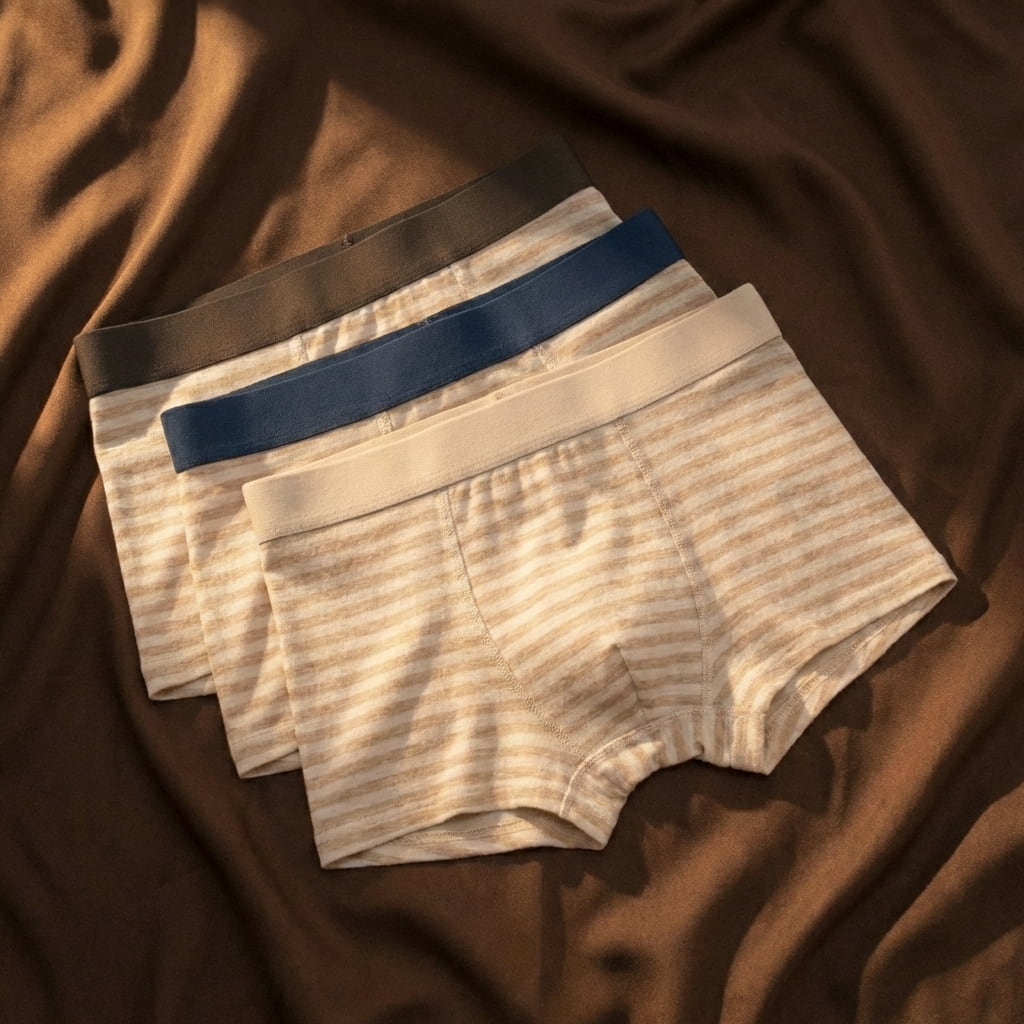 Classic Stripe Organic Cotton Boxer Briefs 5