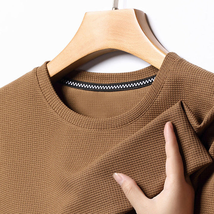 Classic Waffle Knit T-Shirt 7