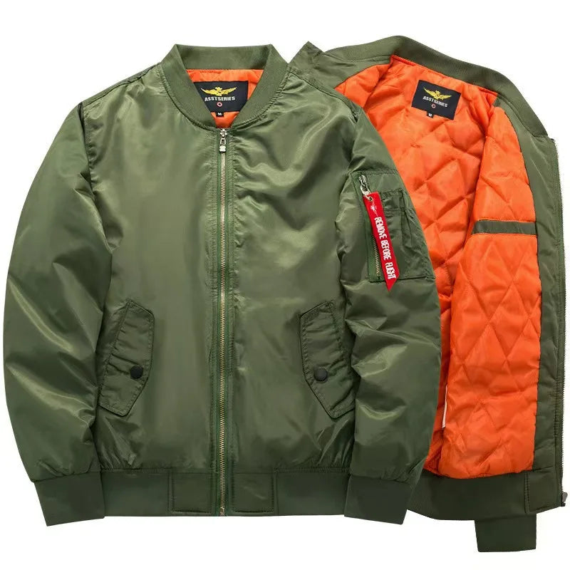 Classic Weather-Resistant Bomber Jacket 1