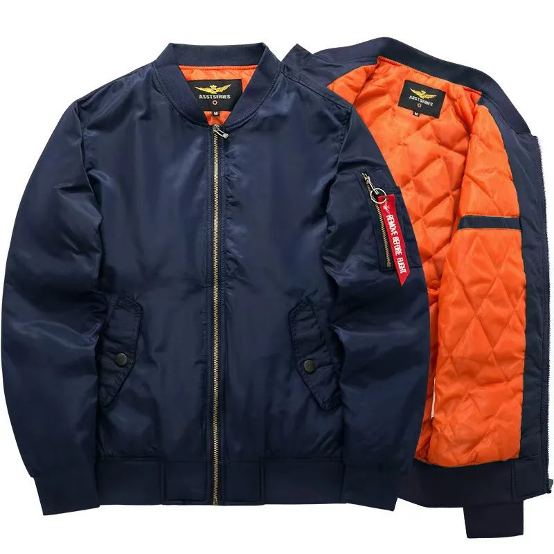 Classic Weather-Resistant Bomber Jacket 2
